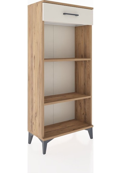 Hyperion Dolap 2 Raflı Tek Çekmeceli 60x44x134 Çam-aytaşı Atlas Çam