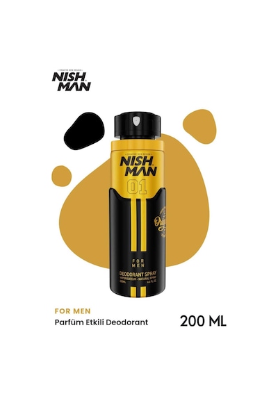 Nishman Creed Aventus Erkek Sprey Deodorant 200 ML