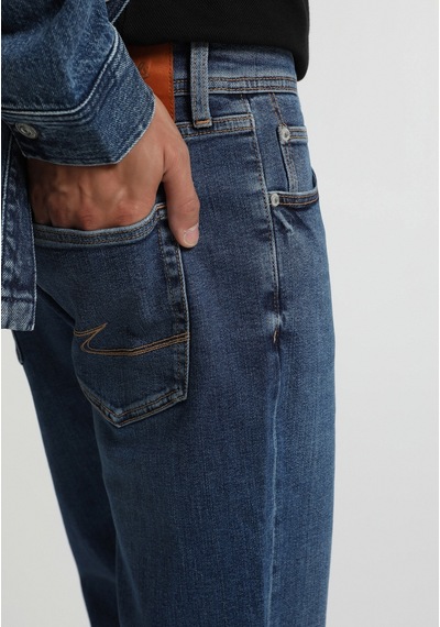 Colin's Colins Relaxed Straight Fit Erkek Dark İndigo Denim Jean Pantolon Cl1082952 Q1.v1 Dn45237