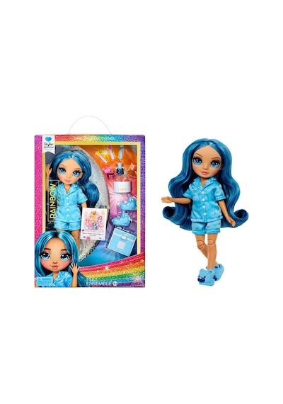 Rainbow High Jr High Pijama Partisi Bebekleri Skyler Blue 530947