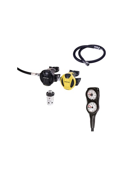 BEUCHAT Regülatör Set 1DIVE+Ahtapot+Konsol+Kamçı DIN