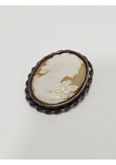Cameo Broş Yaka İğnesi 021 Beyaz