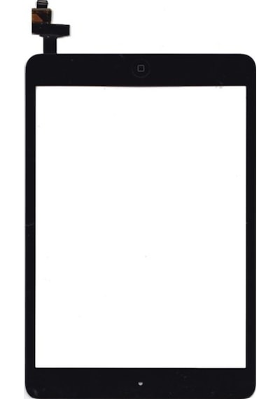 Apple Uyumlu iPad  Mini A1432-a1454-a1455 Home Tuşlu Dokunmatik Siyah