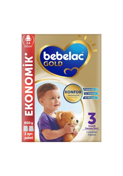 Bebelac Gold Konfor 3 Devam Sütü 1 Yaş+ 800 G Tarı