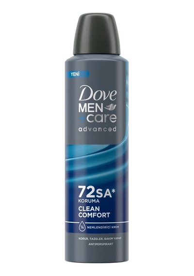 5 Adet Dove Men Clean Deodorant 150 Ml