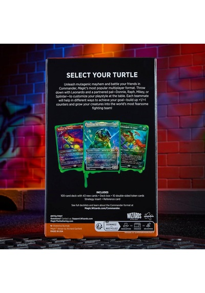 Magic: The Gathering - Teenage Mutant Ninja Turtles Commander Deck Turtle Power