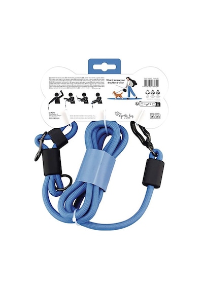 M-pets Gentle Köpek Gezdirme Kayışı Mavi 120 Cm 244-58050.01 Çok Renkli