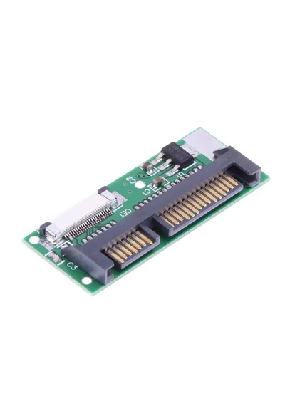 24 Pinli Zıf 22 Pin Sata Dönüştürücü Adaptör Kartı 1.8 İnç Lıf 2.5 İnç Sata 24 Pin Sata Lıf Konektörü Pcb Adaptörü