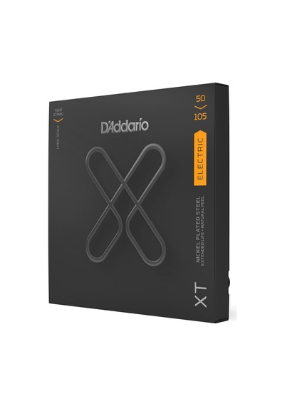 D'addario Xtb50105, Xt Bas Gitar Telleri Nikel Kaplama Çelik, Orta, Uzun Ölçekli, 50-105