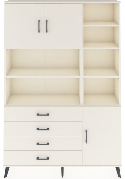 Arges Dolap 9 Raflı 4 Çekmeceli 3 Kapaklı 132x30x195 Aytaşı-a... Aytaşı Arges Dolap 9 Raflı 4 Çekmeceli 3 Kapaklı 132x30x195 Aytaşı-a... Aytaşı