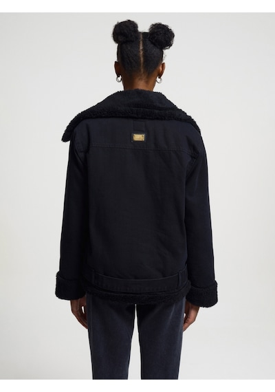 Oversize Kadın Ceket Denim