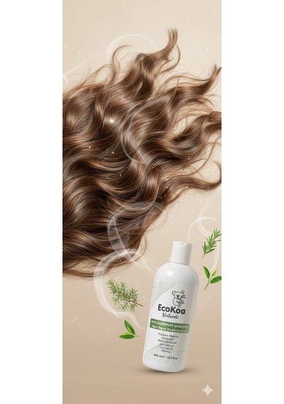 Ecokoa Naturals Kepek Ve Egzama Karşıtı Şampuan Antı Dandruff Shampoo 400 Ml Diğer