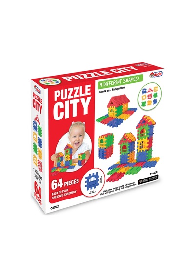 Puzzle City 64 Parça