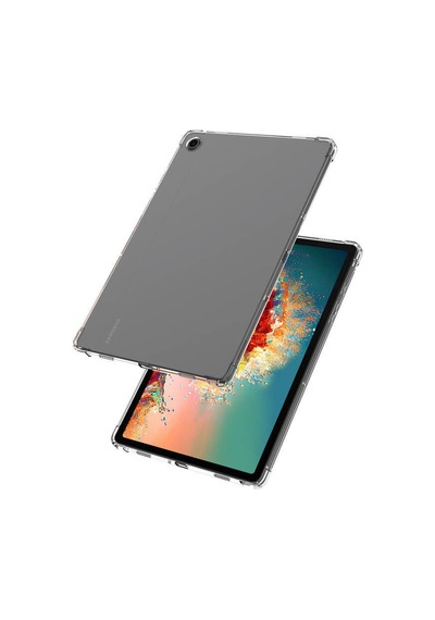 Galaxy Tab A9 Plus Kılıf Uyumlu Zore Tablet Nitro Anti Shock Silikon Kapak-renksiz Tablet Kılıfı