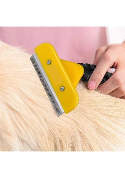 BUFFER® 10 cm Kedi Köpek Tarağı Fırçası Tüy Alıcı Toplayıcı Tarak