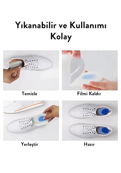 Tineke Ortapedik Jel Topukluk 1 Çift