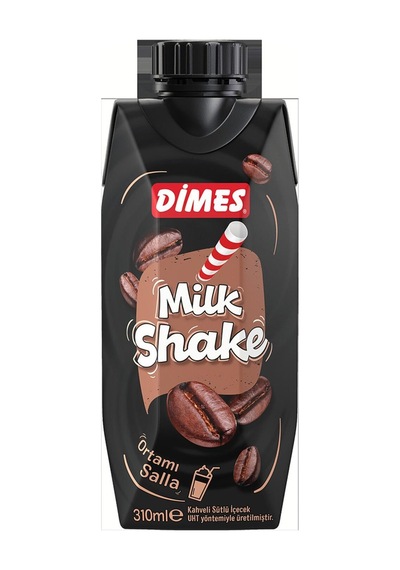 Dimes Milkshake Kahveli 310 Ml X 12 Adet