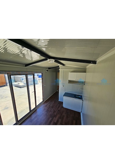 250 X 700 Teras Evim Tiny House 1+1 Plakalı Ruhsatlı O2 Belgeli Kredi Kartına Vade Farksız Taksit Fabrikadan