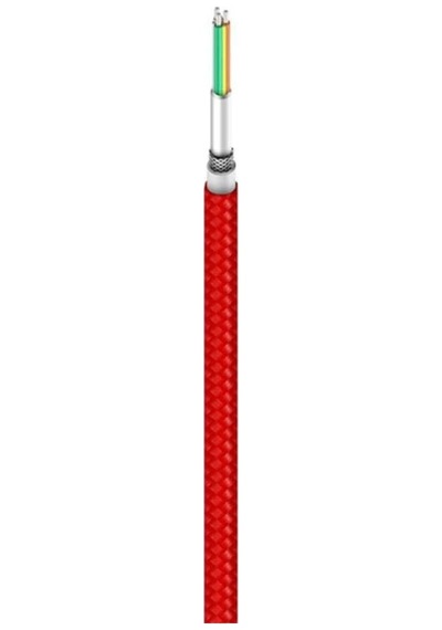 Xiaomi Örgülü Usb Type C Kablo, Kırmızı 100cm Belirtilmemiş