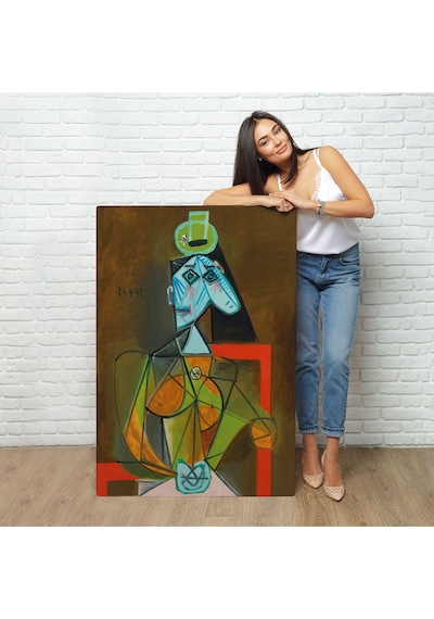 Miyrem^ Canvas Serie Pablo Picasso - Dora Maar'ın En Güzel Asil Tablosu-7297
