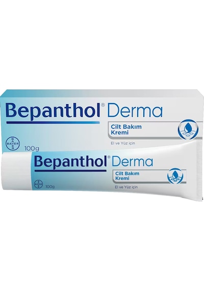 Bepanthol Derma El ve Yüz İçin Cilt Bakım Kremi 100 G