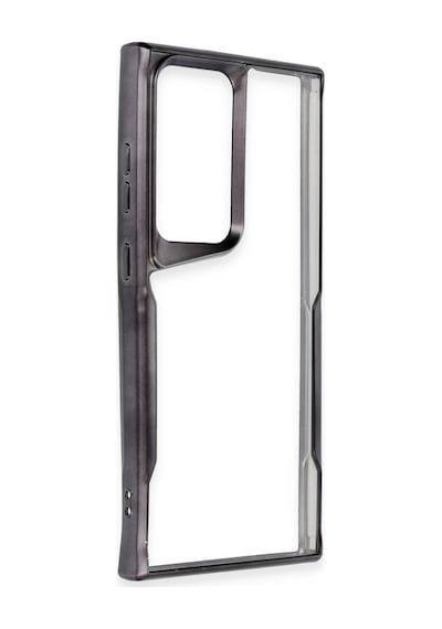 Samsung Galaxy Uyumlu,  S24 Ultra Kılıf Boyi Silikon Kapak - Siyah Çok Renkli