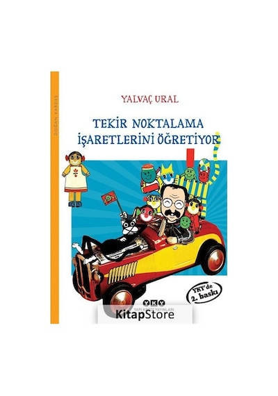 Kitapstore Tekir Noktalama Işaretlerini Öğretiyor / Yalvaç Ural
