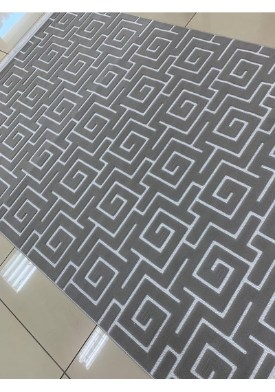 Bünyan Halı Twist Lt532 Serisi Oturma Salon Yatak Çocuk Odası Halısı Gri