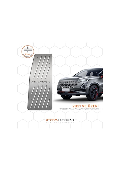 Chery Omoda 5 Krom Ayak Dinlendirme Pedalı 2021 Ve Üzeri