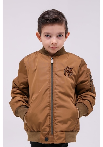 Benitto Kids Erkek Çocuk Mevsimlik Yağmurluk Ceket 51294-kahve Kahverengi