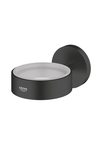 Grohe Essentials Cam Tutacak Mat Siyah - 1024662430 Siyah