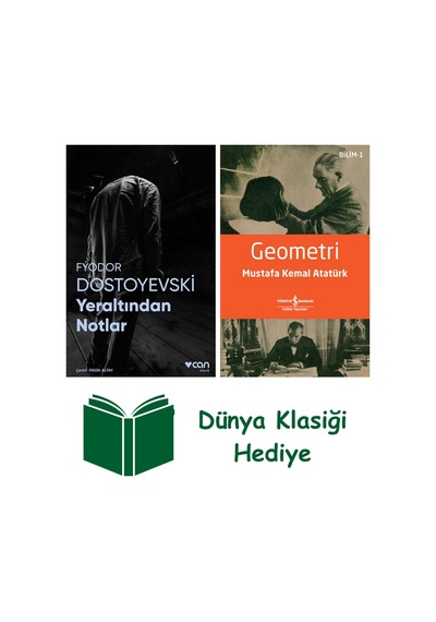 Yeraltından Notlar + Geometri + Dünya Klasiği Hediye