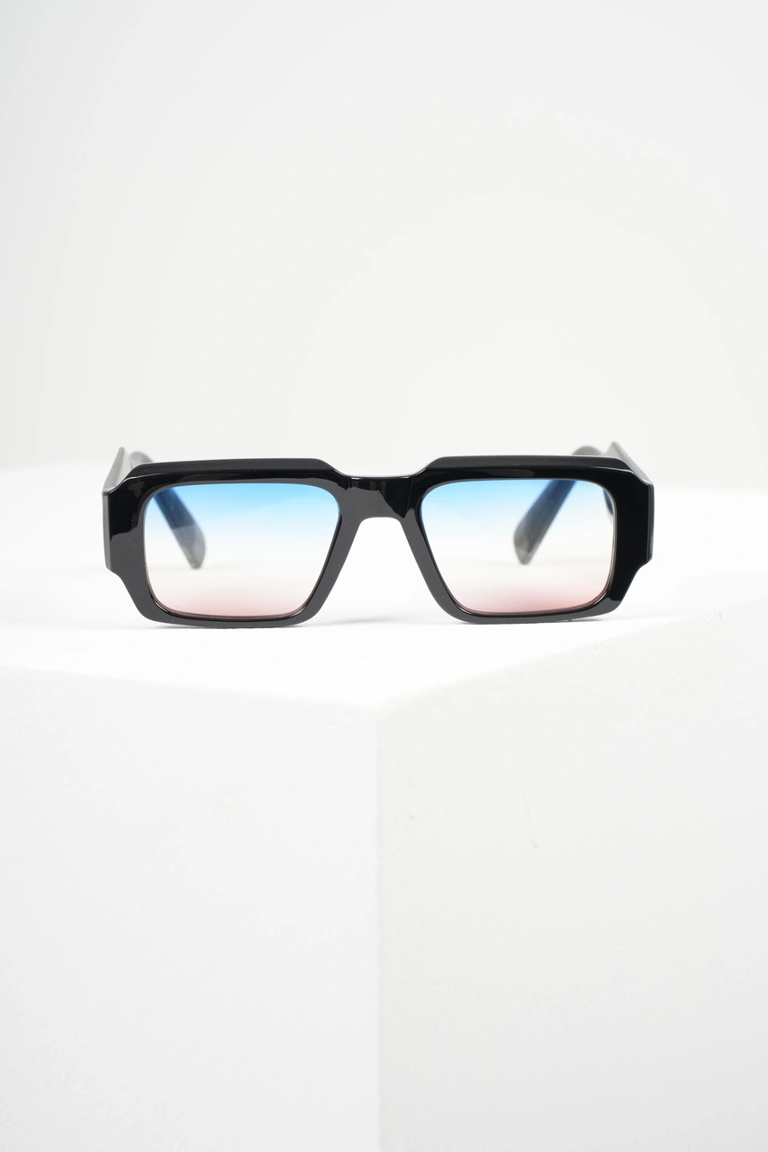 Royal Eyewear Re9888 Mavi Pınk Unısex Güneş Gözlüğü Siyah - Mavi