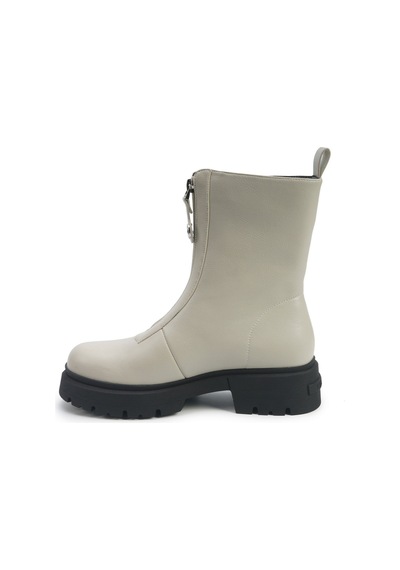 Nine West Franco 5pr Kırık Beyaz Kadın Düz Bot 000000000102012301 Beyaz