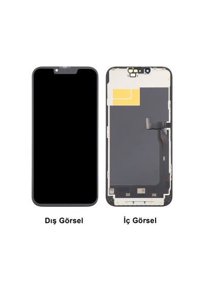 Teknonet Apple Uyumlu iPhone 13 Pro Max Diagnostics Lcd+dokunmatik+çıtalı - Siyah
