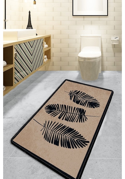 Chilai Home Hoja Bej 70x120 Cm Banyo Halısı Djt Bej