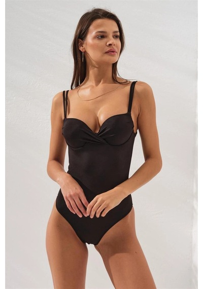 Pierre Cardin 231121 Gigi Double Dolgulu Mayo Siyah