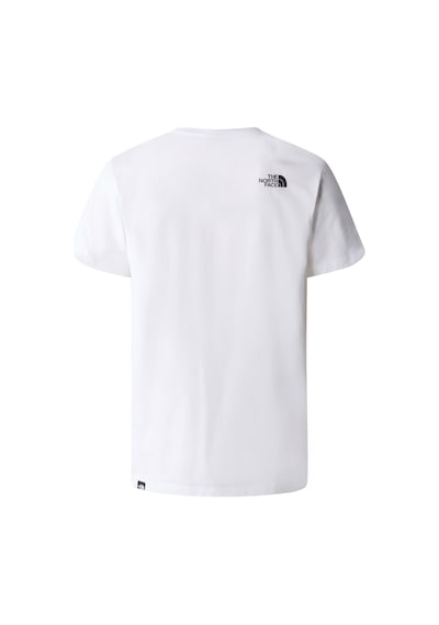 The North Face M S/s Sımple Dome Tee Erkek T-shirt Nf0a87ngfn41 Beyaz