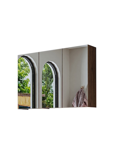 Banyo Dolabı Kulpsuz 3 Kapaklı Mdf 90 Cm Aynalı Banyo Dolabı Atl Atlantik Çam Banyo Dolabı Kulpsuz 3 Kapaklı Mdf 90 Cm Aynalı Banyo Dolabı Atl Atlantik Çam