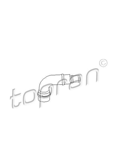 TOPRAN 111158001 Karter Havalandırma Borusu (VW Golf 98-06  Passat 01-05  Audi A3 97-03  A4 01-08)