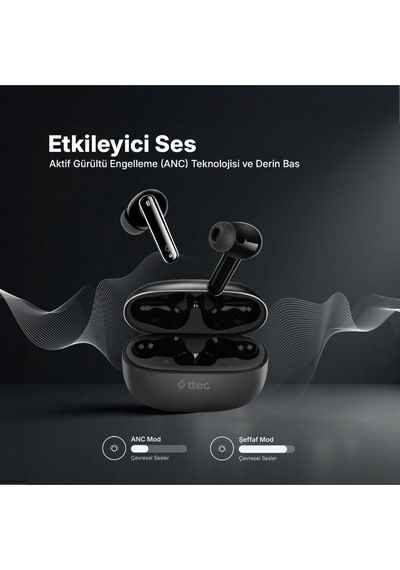 Ttec AirBeat 2KM161 Pro Gerçek Kablosuz TWS Bluetooth Kulaklık