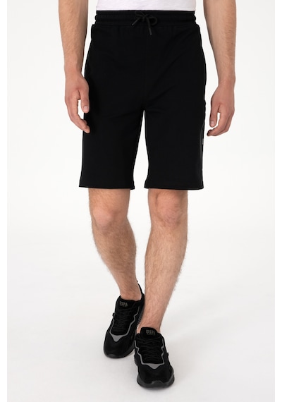 U.s. Polo Assn. Erkek Siyah Şort Örme 50300150-vr046 Siyah
