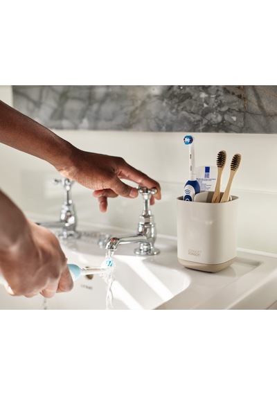 Joseph Joseph Easy-store - Diş Fırçası Tutucu, Caddy Banyo Muhafa Mat