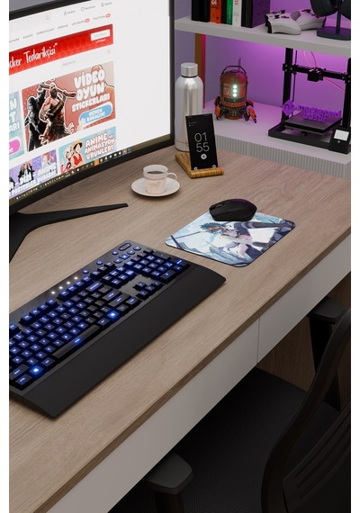 Xiao Genshin Impact Anime Gacha V4 - 22x18 Gaming Mouse Pad Fare Altlığı