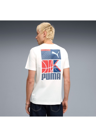 Puma Graphic Erkek Beyaz T-shirt 691780 2800324