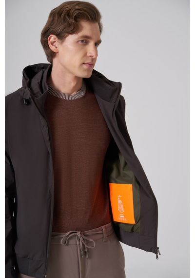 Morven Erkek Haki Trend Polyester Kapüşonlu Bomber Mont 26ks024011710 Haki Morven Erkek Haki Trend Polyester Kapüşonlu Bomber Mont 26ks024011710 Haki