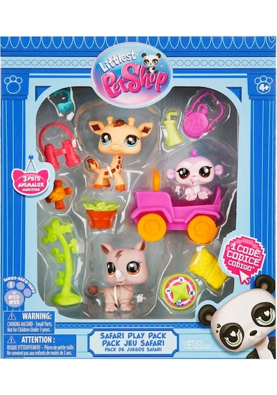Littlest Pet Shop Minişler Safari Oyun Seti S1