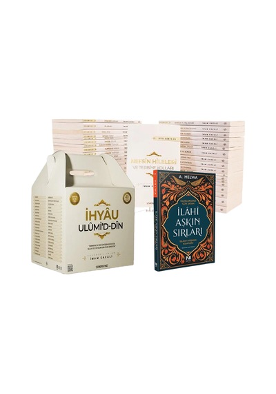 İhyau Ulumiddin 40 Kitap Özel Kutulu & İlahi Aşkın Sırları ...