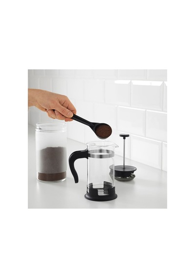 Quality Cam 400 Ml French Press Yükseklik: 17 Cm Çap: 8 Cm Siyah - 714822695 Siyah
