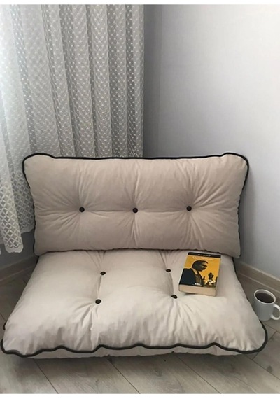 Bahçe Ve Palet Yer Minderi Bej